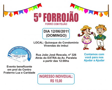 5 FORROJÃO 12/06/11